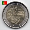 2 euros commémoratives Portugal 2020 75 ans ONU pieces de monnaie €