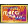 Timbre Yvert France No 3230 Timbre pour remerciements, merci