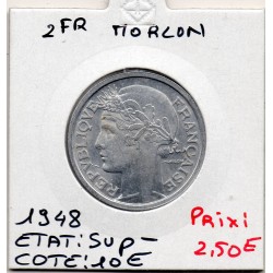 2 francs Morlon 1948 Sup-, France pièce de monnaie