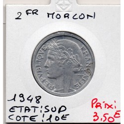 2 francs Morlon 1948  Sup, France pièce de monnaie