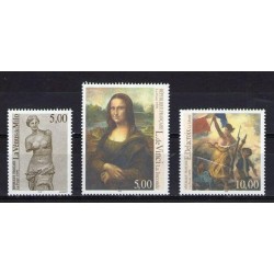 Timbre Yvert France No 3234-3236 Philexfrance99 issus du bloc feuillet