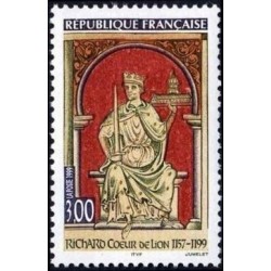 Timbre Yvert France No 3238 Richard Ier coeur de Lion