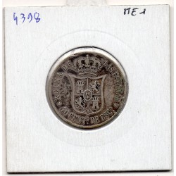 Espagne 40 centimos 1864 TTB-, KM 628 pièce de monnaie