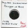 Pays Bas Bourguignons philippe le Beau, Flandre Bruges Double Mite 1493 TB+ pièce de monnaie