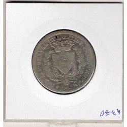 Italie Sardaigne 2 lire 1825 P B, KM 104.2 pièce de monnaie