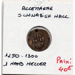 Schwabish Hall 1 hand Heller 1250-1300 Sup KM - pièce de monnaie