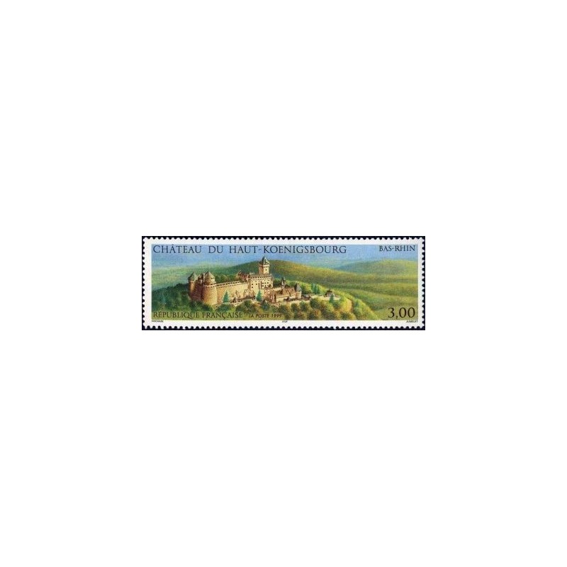 Timbre Yvert France No 3245 Chateau du haut Koenigsbourg