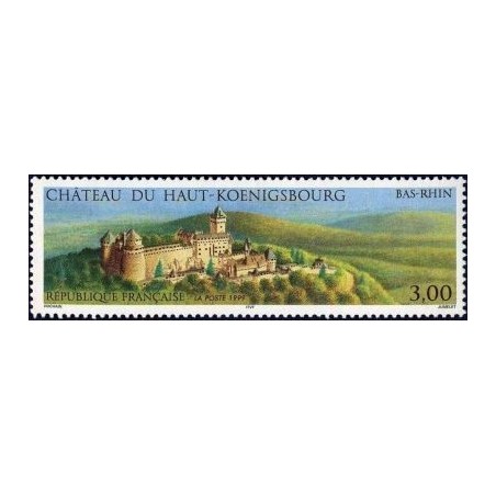 Timbre Yvert France No 3245 Chateau du haut Koenigsbourg