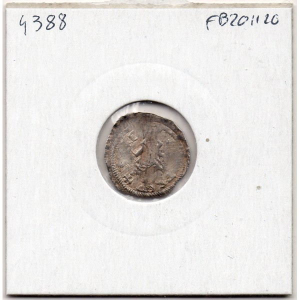 Archevêché de Trèves, Arnold d'issenbourg 1 pfennig 1242-1259 TTB pièce de monnaie