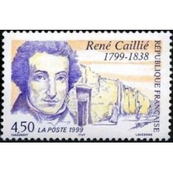 Timbre Yvert France No 3257 René Caillé