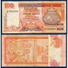 Sri Lanka Pick N°105A, Billet de banque de 100 Rupees 1.7.1992