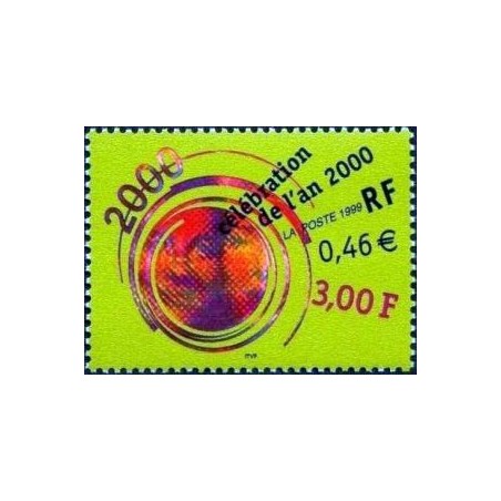 Timbre Yvert France No 3259 Célébration de l'an 2000