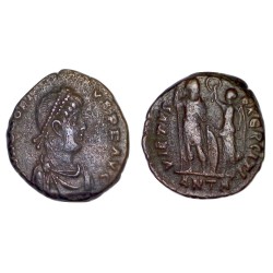 AE3 Honorius (395-402) ric 72 sear 21031 Antioche