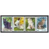 Timbre Yvert France No 3283-3286 Série nature, chats et chiens