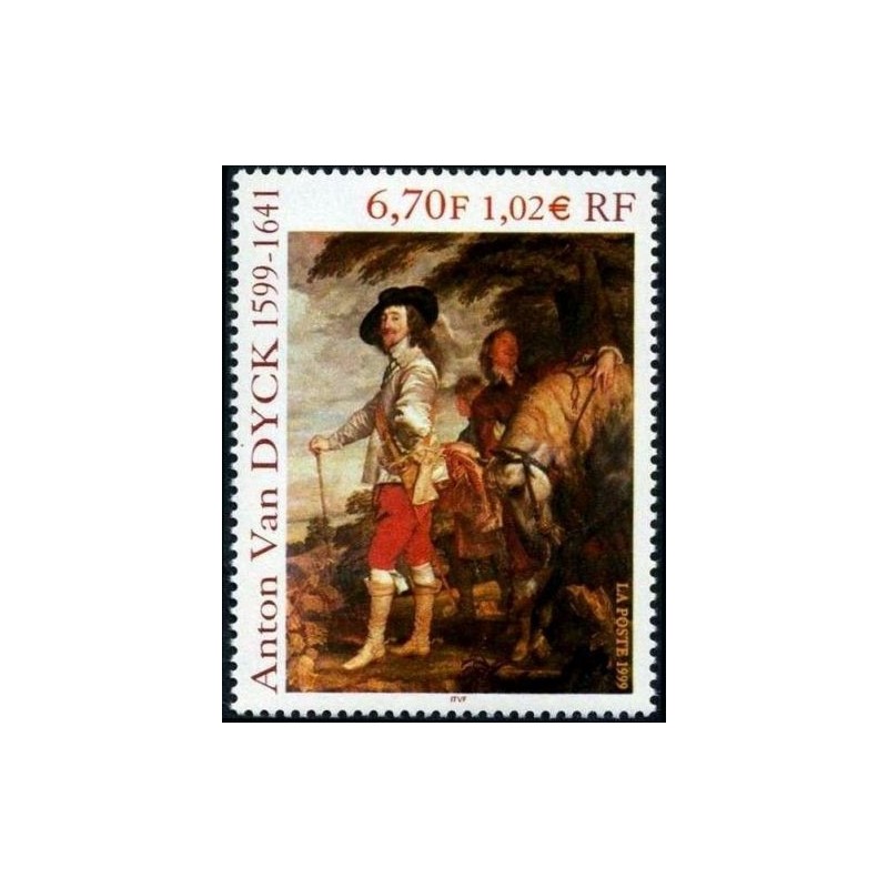 Timbre Yvert France No 3289 Antoon Van Dyck
