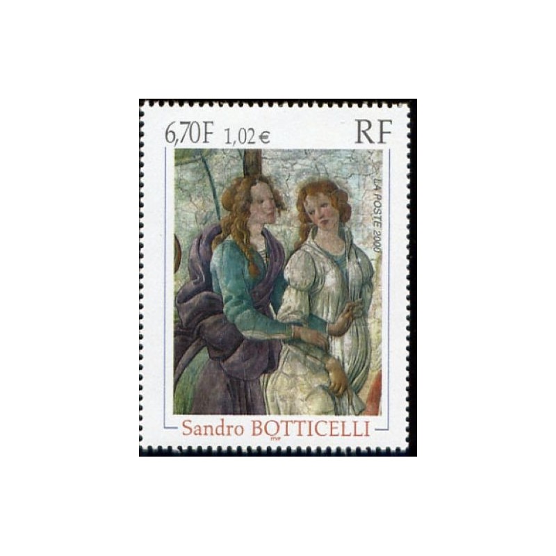 Timbre Yvert France No 3301 Sandro Botticelli