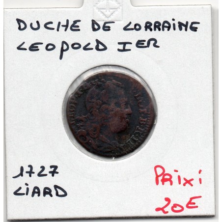 Duché de lorraine, Leopold 1er (1727) Liard