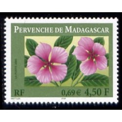 Timbre Yvert France No 3306 Flore, pervenche de Madagascar