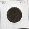 1 sol aux balances 1793 W Lille B-, France pièce de monnaie