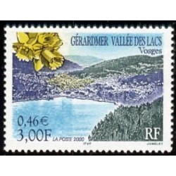 Timbre Yvert France No 3311 Gérardmer, Vallée des lacs