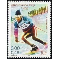 Timbre Yvert France No 3315 Jean Claude Killy