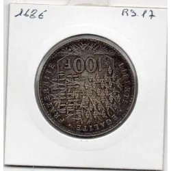 100 francs Panthéon 1984 Sup, France pièce de monnaie