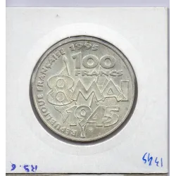 100 francs Armistice 1995 Sup, France pièce de monnaie