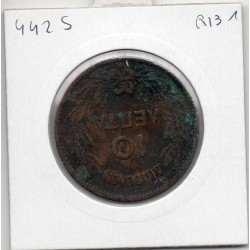 Grece 10 Lepta 1869 BB Strasbourg TB+, KM 43 pièce de monnaie