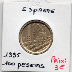 Espagne 100 pesetas 1995 Sup, KM 950 pièce de monnaie