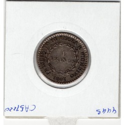 Italie Lucca 1 Franco 1807  TTB+, KM 23 pièce de monnaie