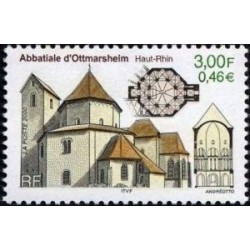 Timbre Yvert France No 3336 Abbatiale d'Ottmarsheim