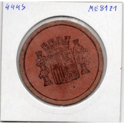 Espagne timbre 10 centimos 1938 pièce de monnaie