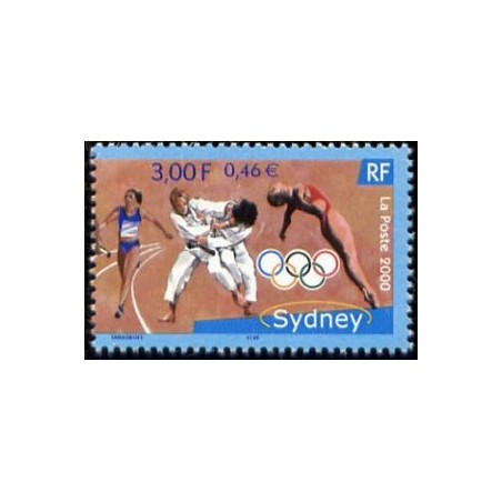 Timbre Yvert France No 3341Jeux olympiques de Sydney