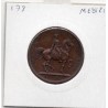 Medaille Louis Philippe statue equestre en bronze, Barre 1842 poinçon Bronze