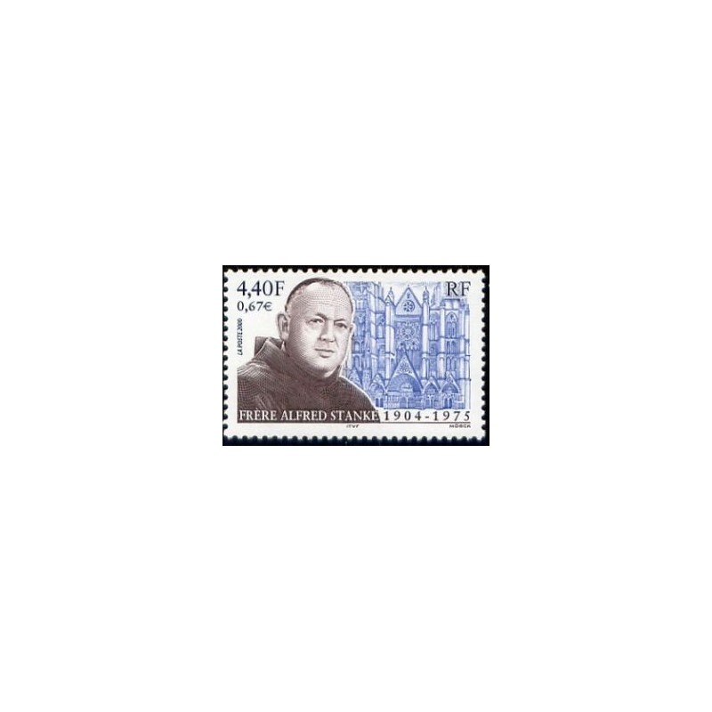 Timbre Yvert France No 3349 Frère Alfred Stanke