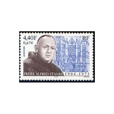 Timbre Yvert France No 3349 Frère Alfred Stanke