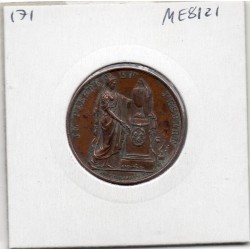 Medaille Henri V, Mort de Charles Ferdinand Duc de Berry, 1820, Caqué