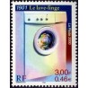 Timbre Yvert France No 3351 Le Lave linge