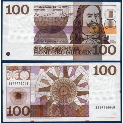 Pays Bas Pick N°93a, TTB+ Billet de Banque de 100 Gulden 1970