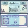 Soudan Pick N°54c, Billet de banque de 50 dinars 1992