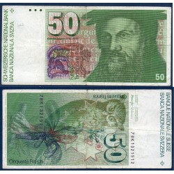 Suisse Pick N°56a, Billet de banque de 50 Francs 1978