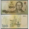 Thaïlande Pick N°118, Billet de banque de banque de 20 Baht 2016-2013