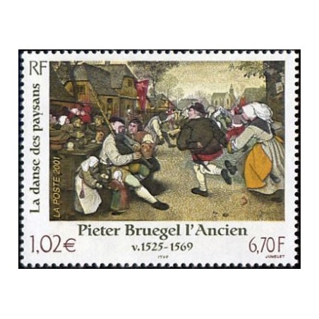 Timbre Yvert France No 3369 Pieter Bruegel l'Ancien