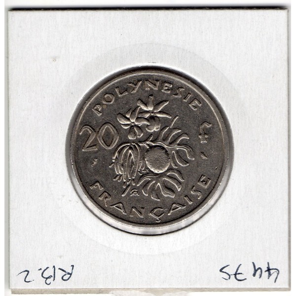 Polynésie Française 20 Francs 1969 Sup, Lec 90 pièce de monnaie