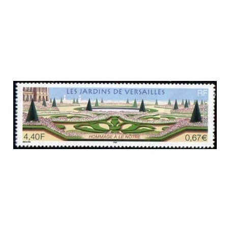 Timbre Yvert France No 3389 Les jardins de Versailles, hommage à Le Notre