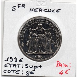 5 francs Hercule Nickel 1996 Sup+, France pièce de monnaie
