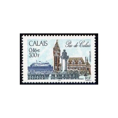 Timbre Yvert France No 3401 Calais