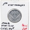 1 franc Francisque Bazor 1944 B Beaumont Sup, France pièce de monnaie