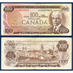Canada Pick N°91b, Billet de banque de 100 dollar 1975
