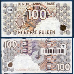 Pays Bas Pick N°101, TTB+ Billet de Banque de 100 Gulden 1992
